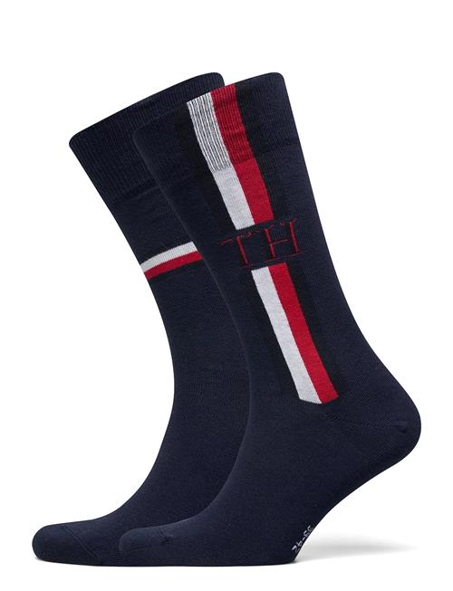 Tommy Hilfiger Th Men Sock 2P Iconic Stripe Tommy Hilfiger Blue