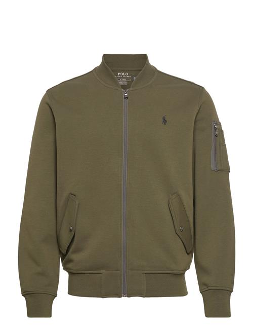 Polo Ralph Lauren Double-Knit Bomber Jacket Polo Ralph Lauren Green