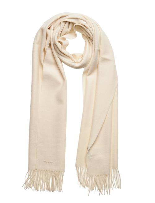 GANT Wool Woven Scarf GANT Cream