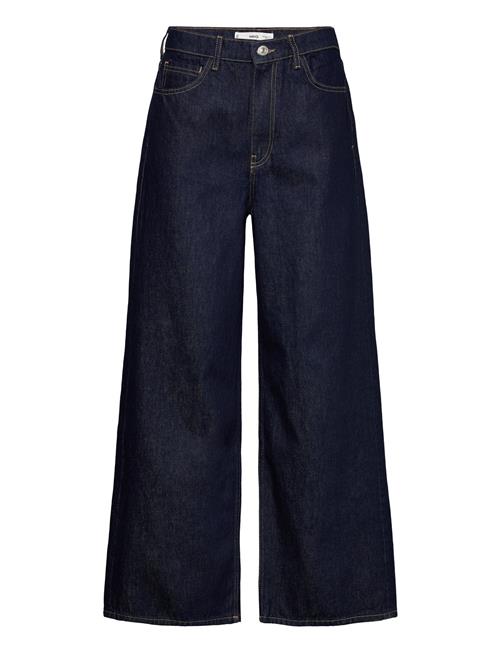 Mango Low-Rise Loose-Fit Wideleg Jeans Mango Blue