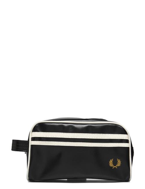 Coated Polyester Wash Bag Fred Perry Black