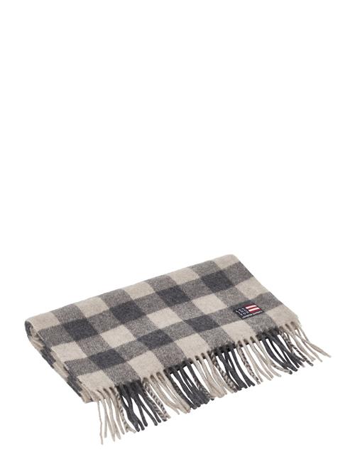 Lexington Clothing Massachusetts Recycled Wool Blend Scarf Lexington Clothing White