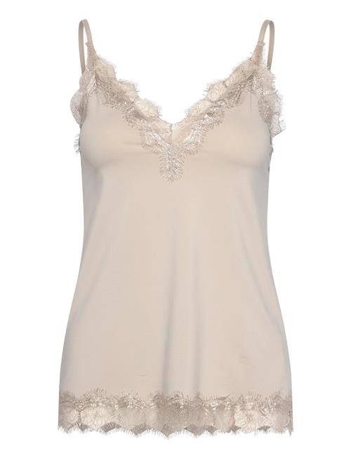 Rosemunde Rwbillie Sl Strap Lace Top Rosemunde Grey