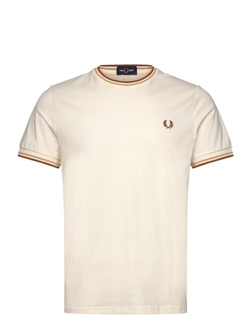 Fred Perry Twin Tipped T-Shirt Fred Perry Cream