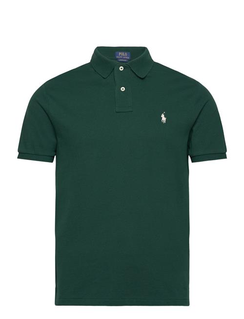 Polo Ralph Lauren Custom Slim Fit Mesh Polo Shirt Polo Ralph Lauren Green