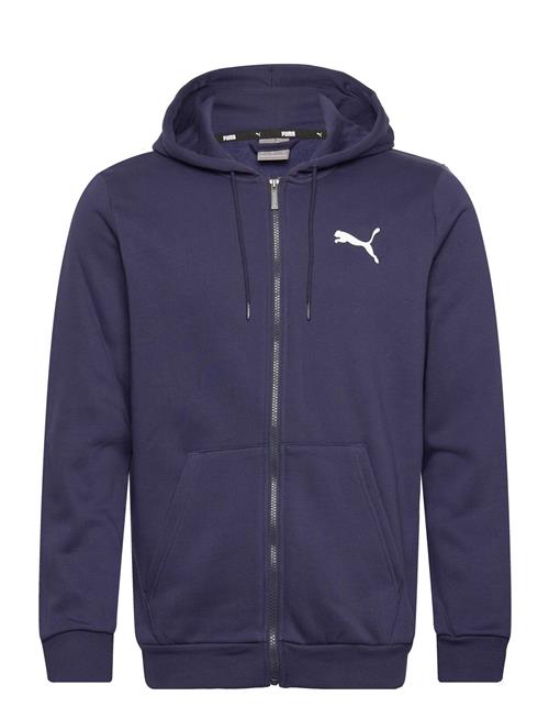 PUMA Ess Small Logo Fz Hoodie Fl PUMA Navy