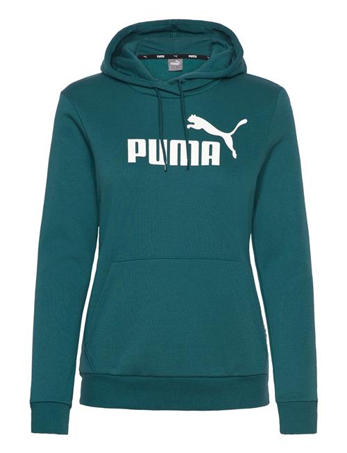 Ess Logo Hoodie Fl PUMA Green