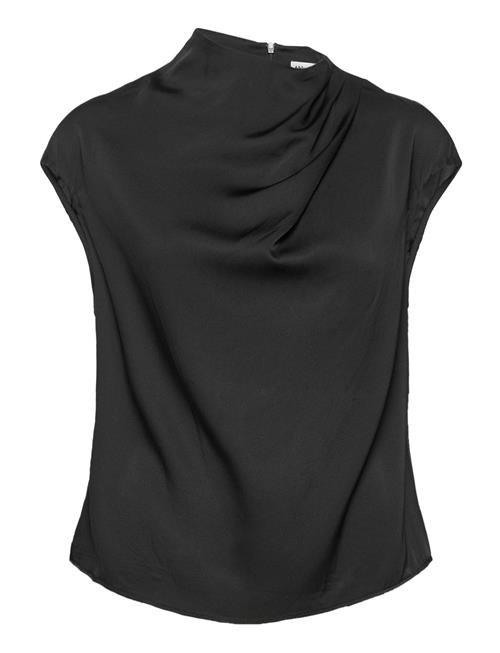 Ahlvar Gallery Lima Silk Top Ahlvar Gallery Black