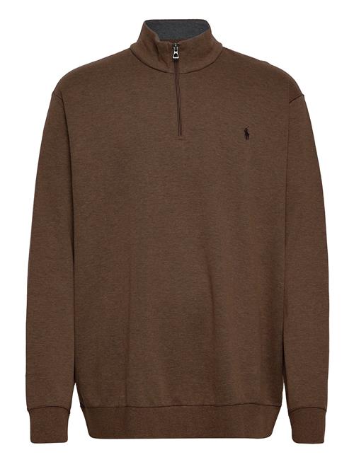 Polo Ralph Lauren Double Knit Jersey-Lsl-Knt Polo Ralph Lauren Brown