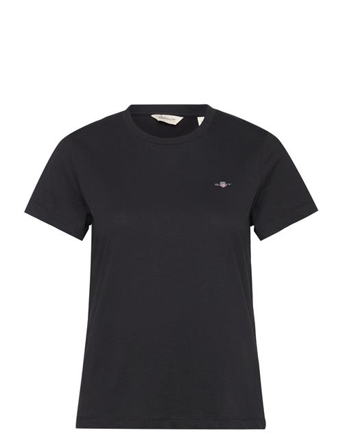 GANT Reg Shield Ss T-Shirt GANT Black