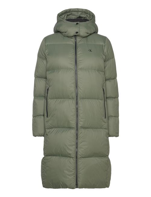 Calvin Klein Jeans Down Long Puffer Calvin Klein Jeans Green