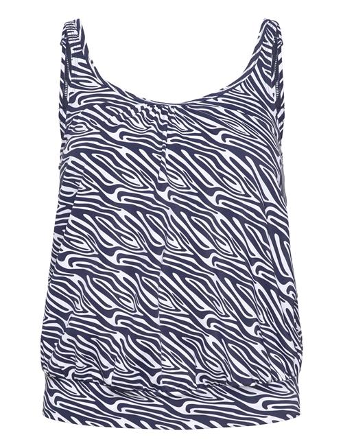 Wiki Tankini Top Wiki Blue