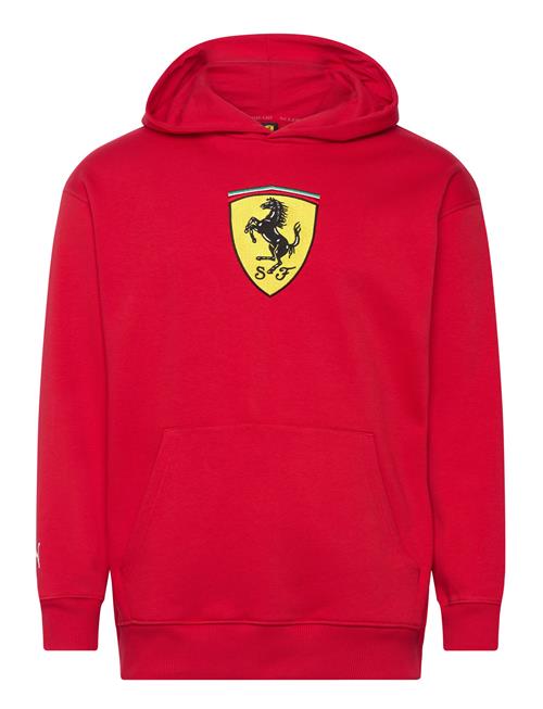 PUMA Motorsport Ferrari Race Big Shield Hoodie PUMA Motorsport Red