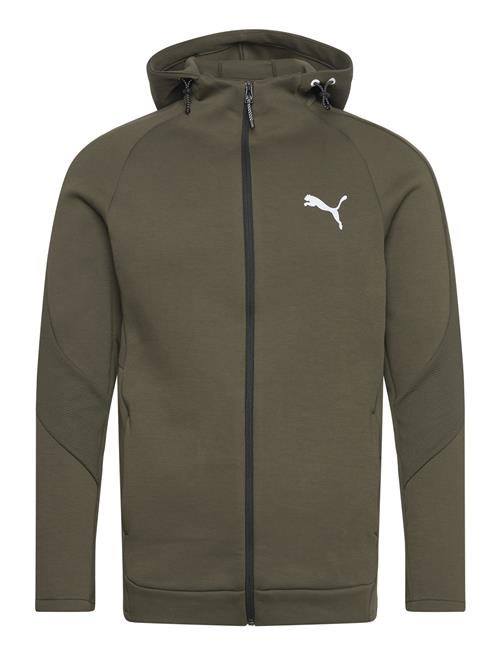 Evostripe Full-Zip Hoodie Dk PUMA Khaki