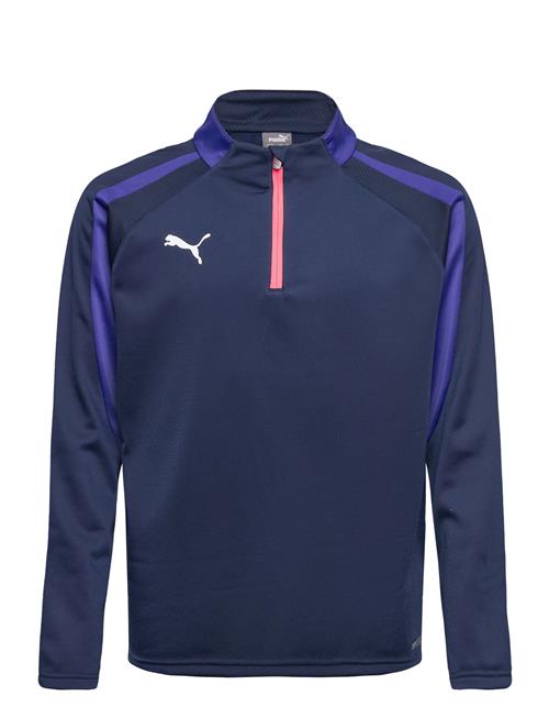 Individualliga 1/4 Zip Top Jr PUMA Navy