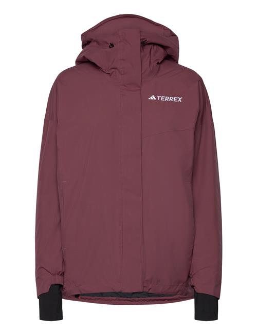 adidas Terrex W Mt 2L Ins Jkt Adidas Terrex Burgundy