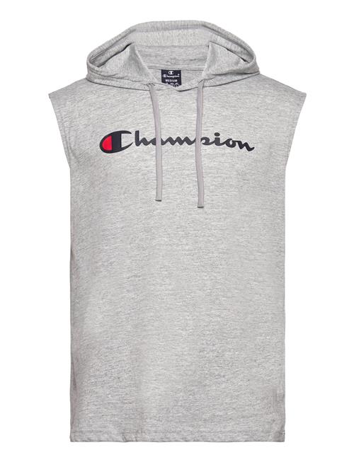 Champion Hooded Sleeveless T-Shirt Champion Grey