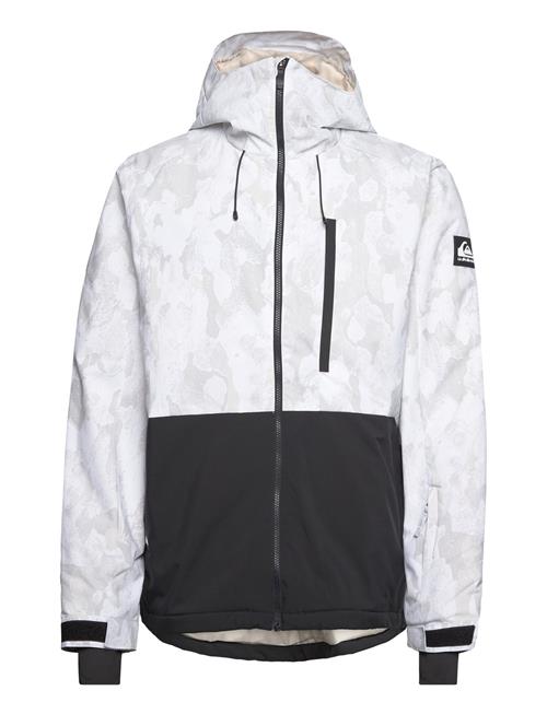 Mission Printed Block Jk Quiksilver White