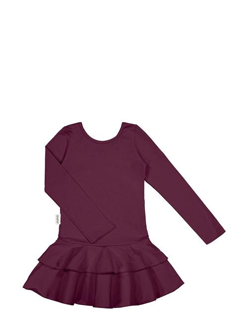 Gugguu Frilla Dress Gugguu Burgundy