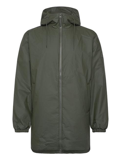 Rains Lohja Long Insulated Jacket W3T2 Rains Green