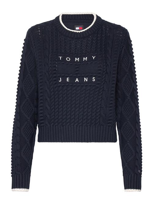 Tjw Bubble Cable Flag Crew Tommy Jeans Navy