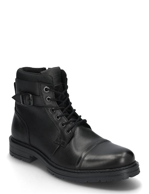 Jack & Jones Jfwdexter Leather Boot Sn Jack & J S Black