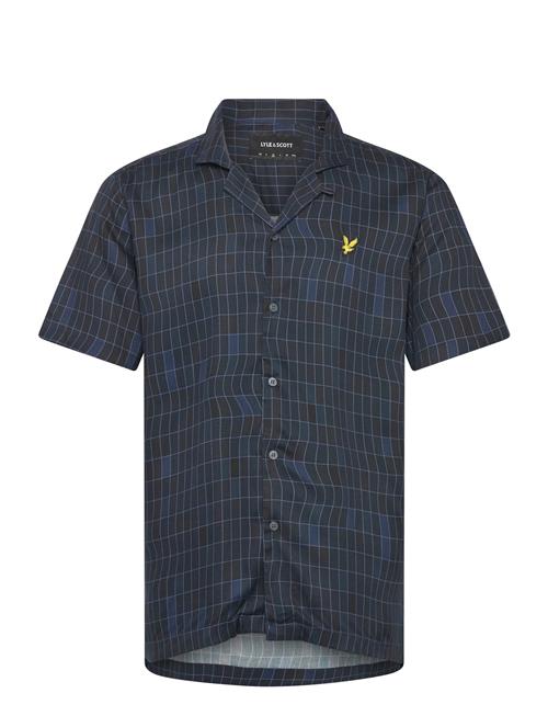 Lyle & Scott Pool Print Shirt Lyle & Scott Navy