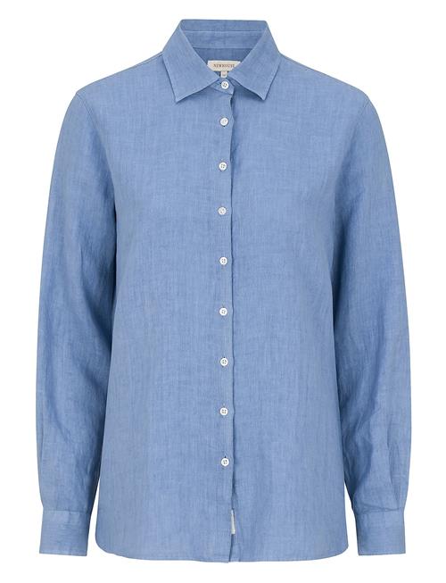 Newhouse Elsa Linen Shirt Newhouse Blue