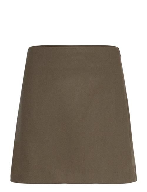 Lindex Skirt Doris Wool Lindex Khaki