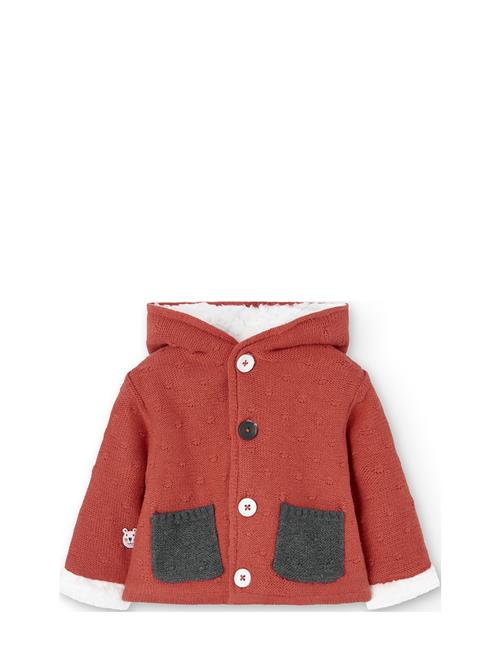 Boboli Knitwear Jacket For Baby -Bci Boboli Red