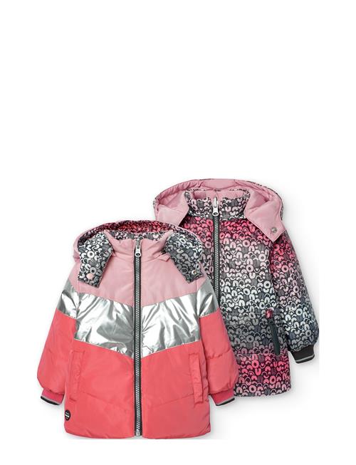 Boboli Reversible Parka For Baby Girl Boboli Pink