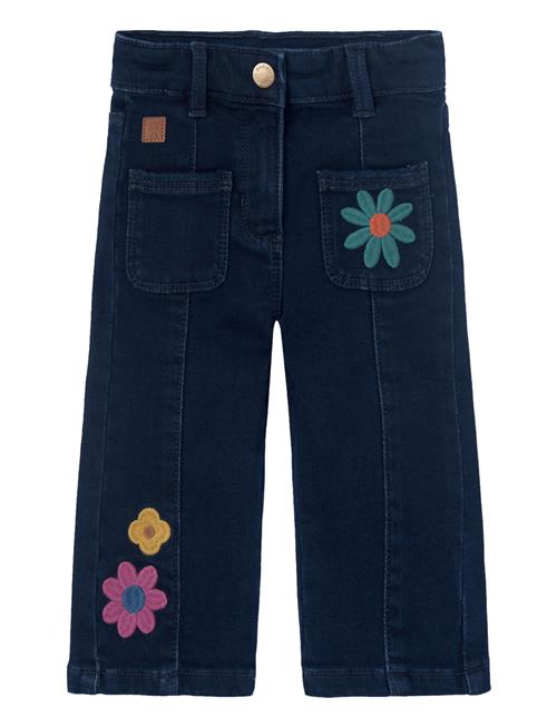 Boboli Denim Trousers Knit For Baby -Bci Boboli Blue