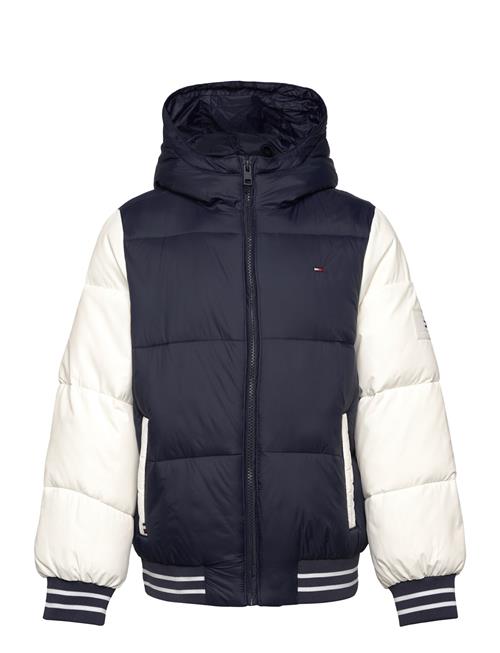 Colorblock Puffer Jacket Tommy Hilfiger Blue