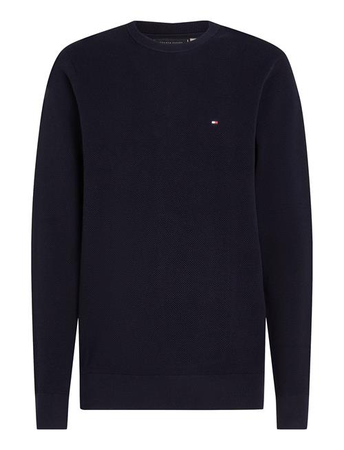 Essential Structure Crew Neck Tommy Hilfiger Navy