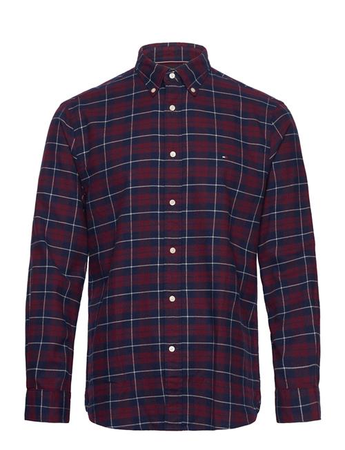 Brushed Easy Check Rf Shirt Tommy Hilfiger Navy