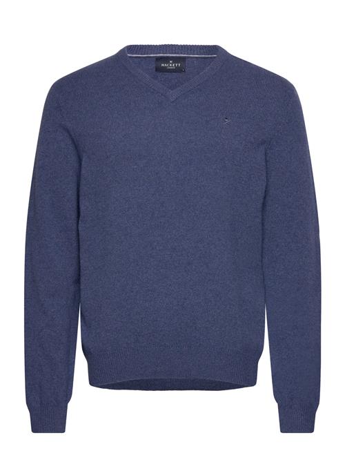 Lambswool V Neck Hackett London Navy