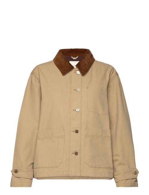 GANT Washed Workwear Jacket GANT Beige