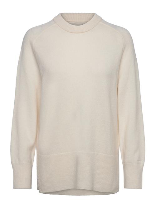 GANT Herringb Detail C-Neck GANT Cream