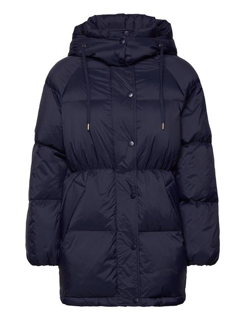 Mid Length Down Jacket GANT Navy