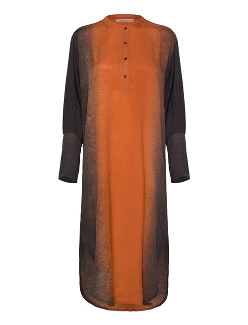 Rabens Saloner Graffiti Shirt Dress - Amila Rabens Sal R Orange