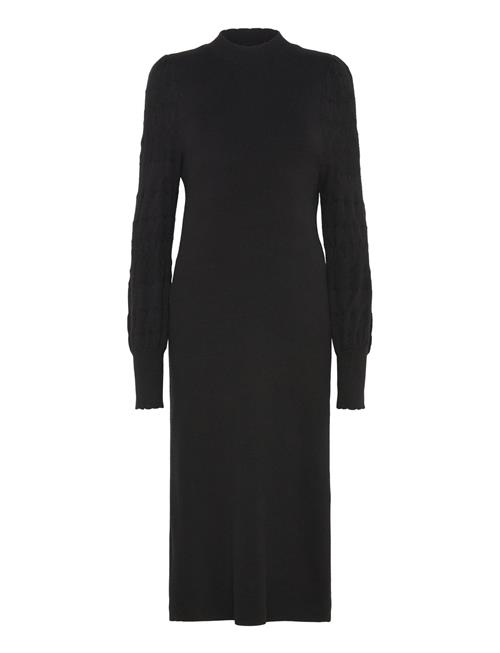 Vmmlim Ls Highneck Calf Dress Ga Vero Moda Maternity Black