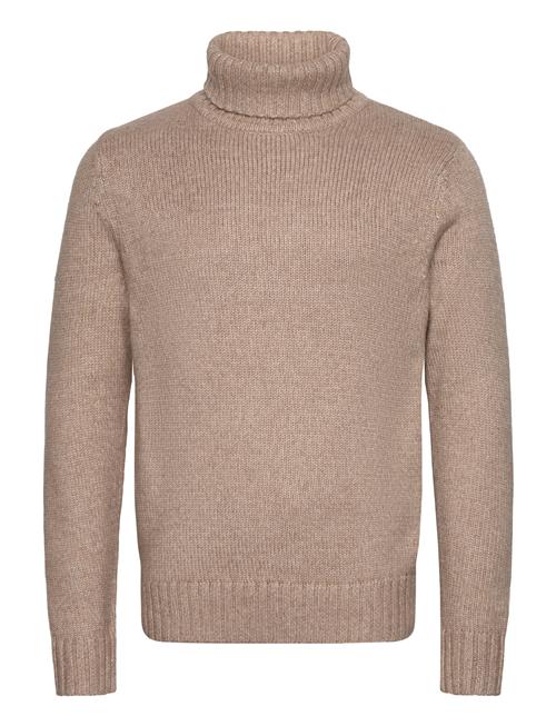 Brushed Roll Neck Jumper Superdry Beige