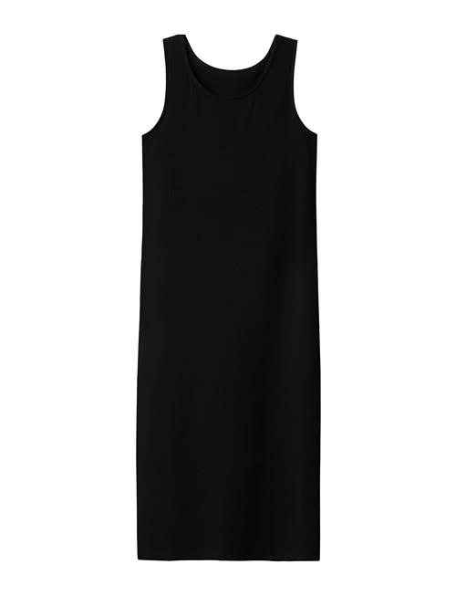 LMTD Nlfnunnerev Sl Midi Tank Dress LMTD Black