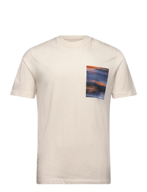 Photo Print T-Shirt Tom Tailor Cream