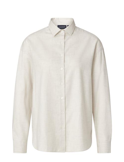 Edith Cotton Flannel Shirt Lexington Clothing Cream