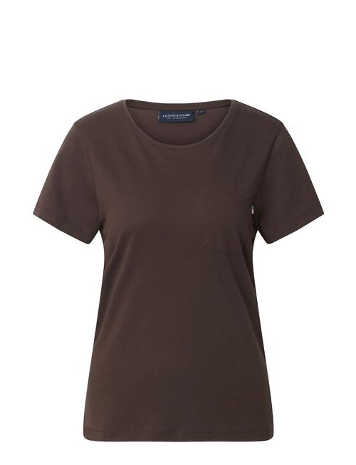 Ashley Jersey Tee Lexington Clothing Brown