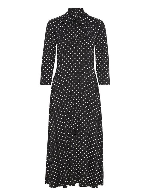 Julienne Dot Dress Jumperfabriken Black