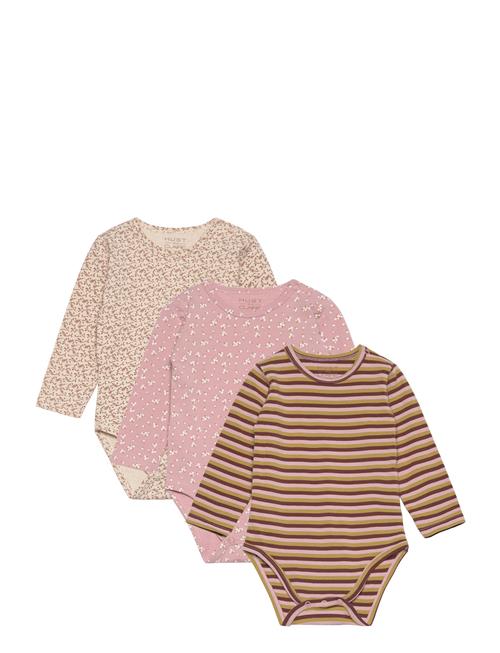 Hust & Claire Hcblue - Bodysuit 3-Pack Hust & Claire Pink