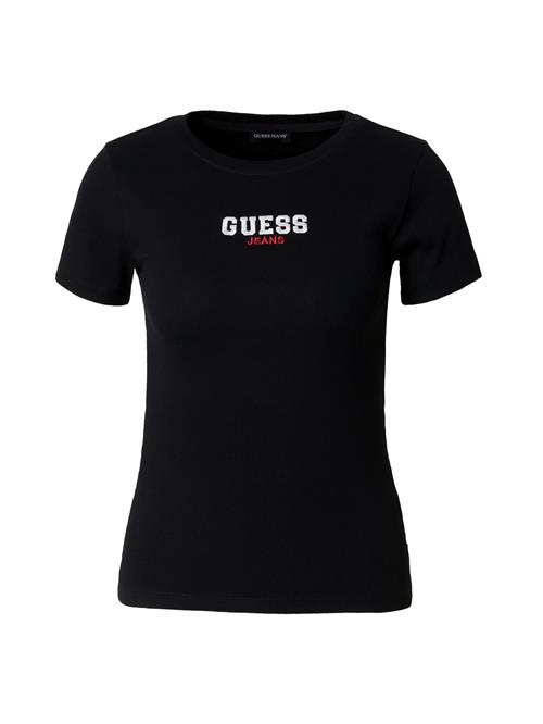 GUESS JEANS Shirts  rød / sort / hvid