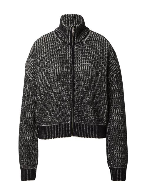 Se ARMEDANGELS Cardigan 'Medeaa Vanise'  sort / offwhite ved About You